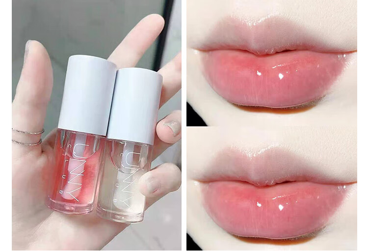 unny唇油玻璃唇膏透明唇蜜保湿滋润角质护唇防干嘟嘟唇油alls 02醉吻