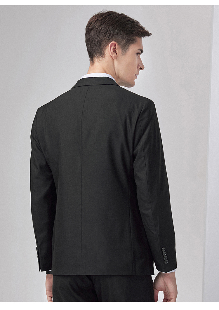 红豆男装 西服套装男商务休闲青年西装正装单排扣套西2021秋冬季 s1