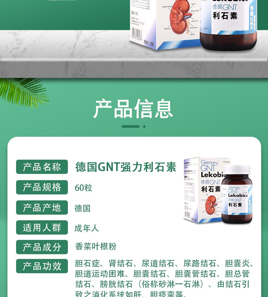 香港直邮原装进口德国gnt脑活素气咳消利石素正货进口德国gnt利石素60