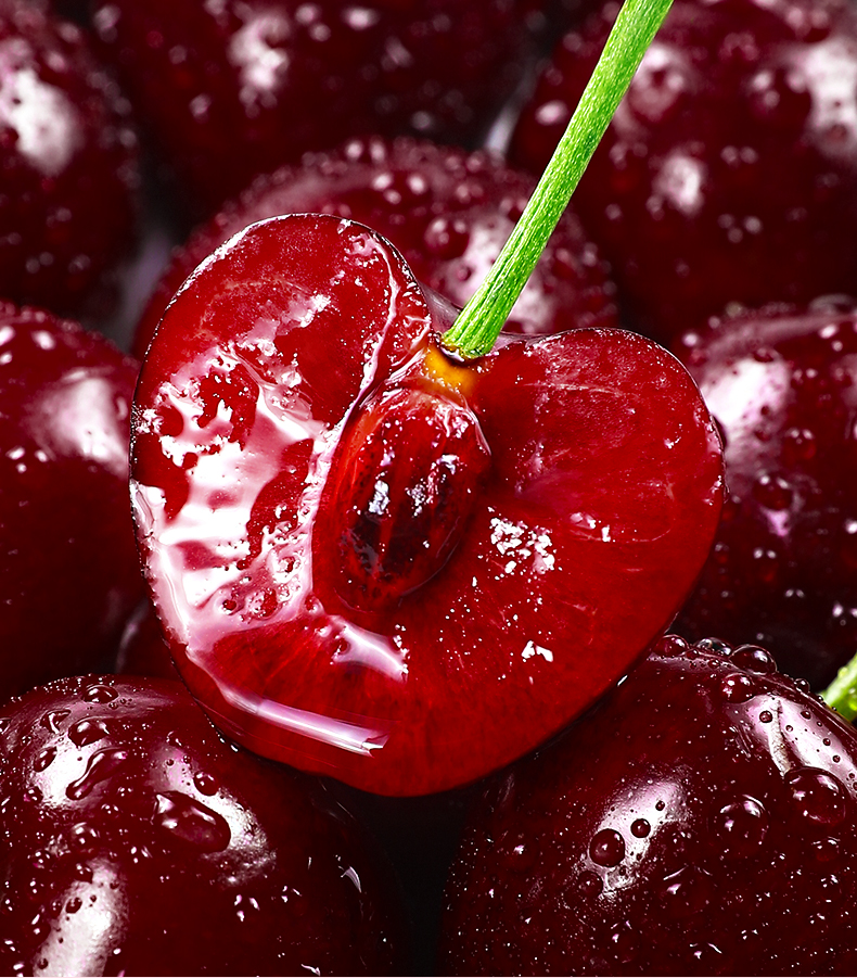 美国车厘子黑珍珠大樱桃 4j新鲜水果应当季整箱 jjjj级巨无霸【顺丰