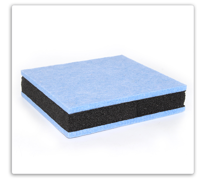 三层复合隔音棉减震垫室内跳绳隔音地垫跑步机垫子墙体隔音材料板 80*