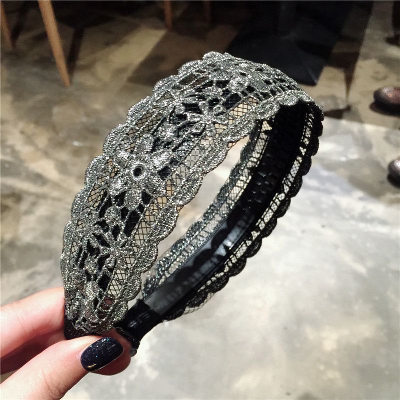 狮子头宽边短发女士发箍女发带遮白发神器遮盖压发头箍防滑发卡发饰