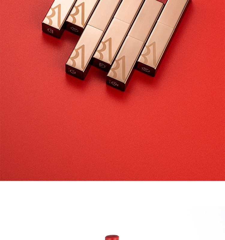 唇膏口红星钻口红轻雾口红3g光泽感质地 #101 浓郁宝石红【倾雾】