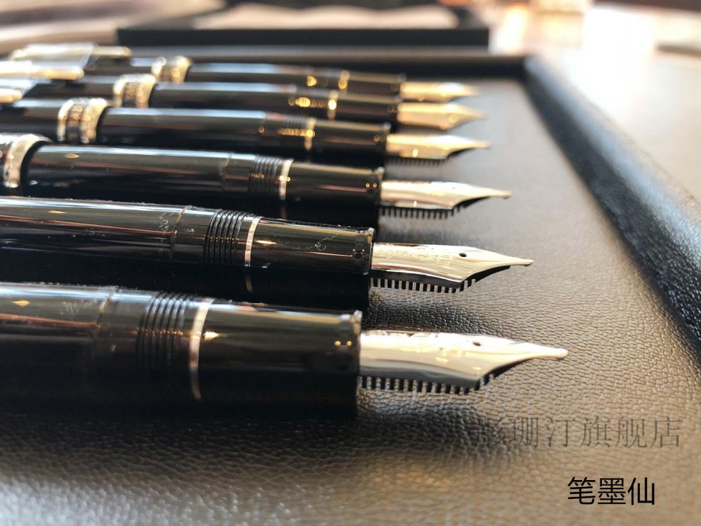 歌胜朗日本长刀研钢笔 【日本原装】写乐新版长刀研钢笔大型鱼雷21k金