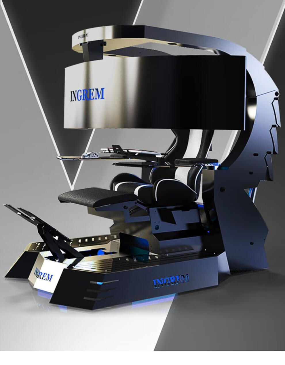 电脑游戏座舱太空舱 ingrem英格瑞玛威龙肥宅快乐椅电竞游戏仓太空舱