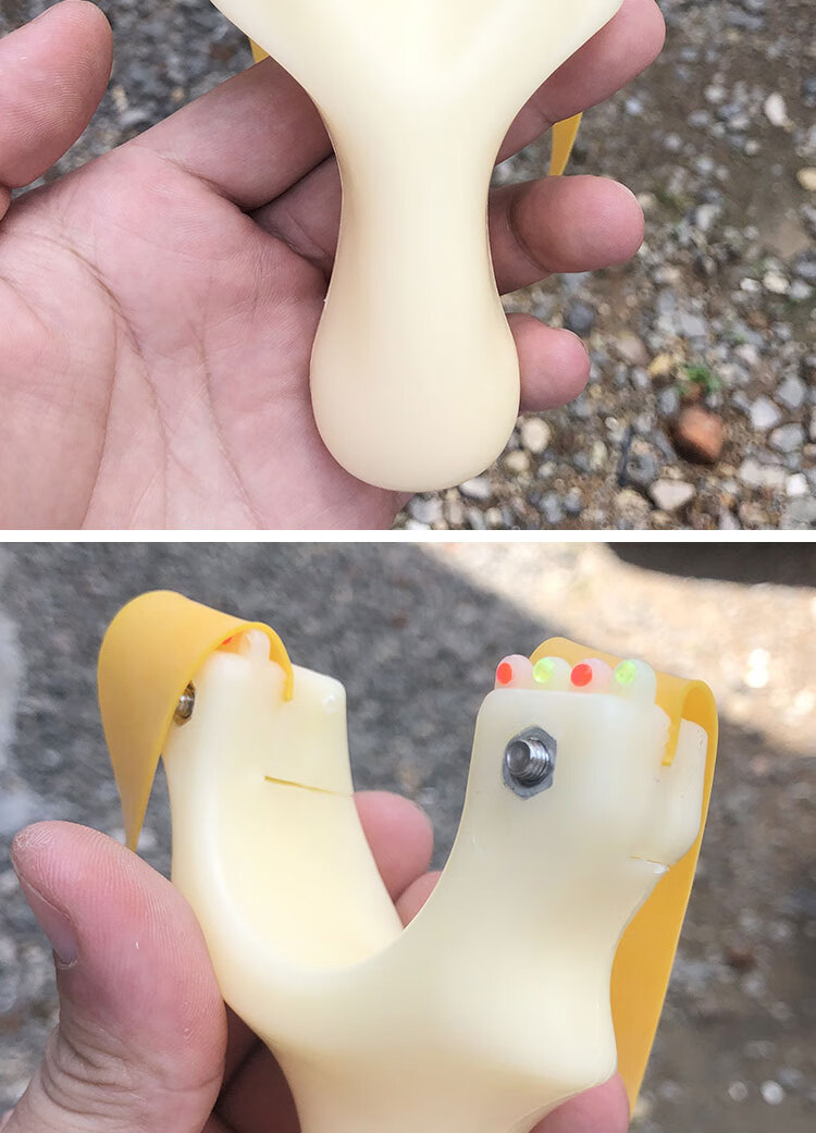 迪卡侬德国进口品质扁皮弹弓高精度高压传统强力弹工竞技弹躬精准