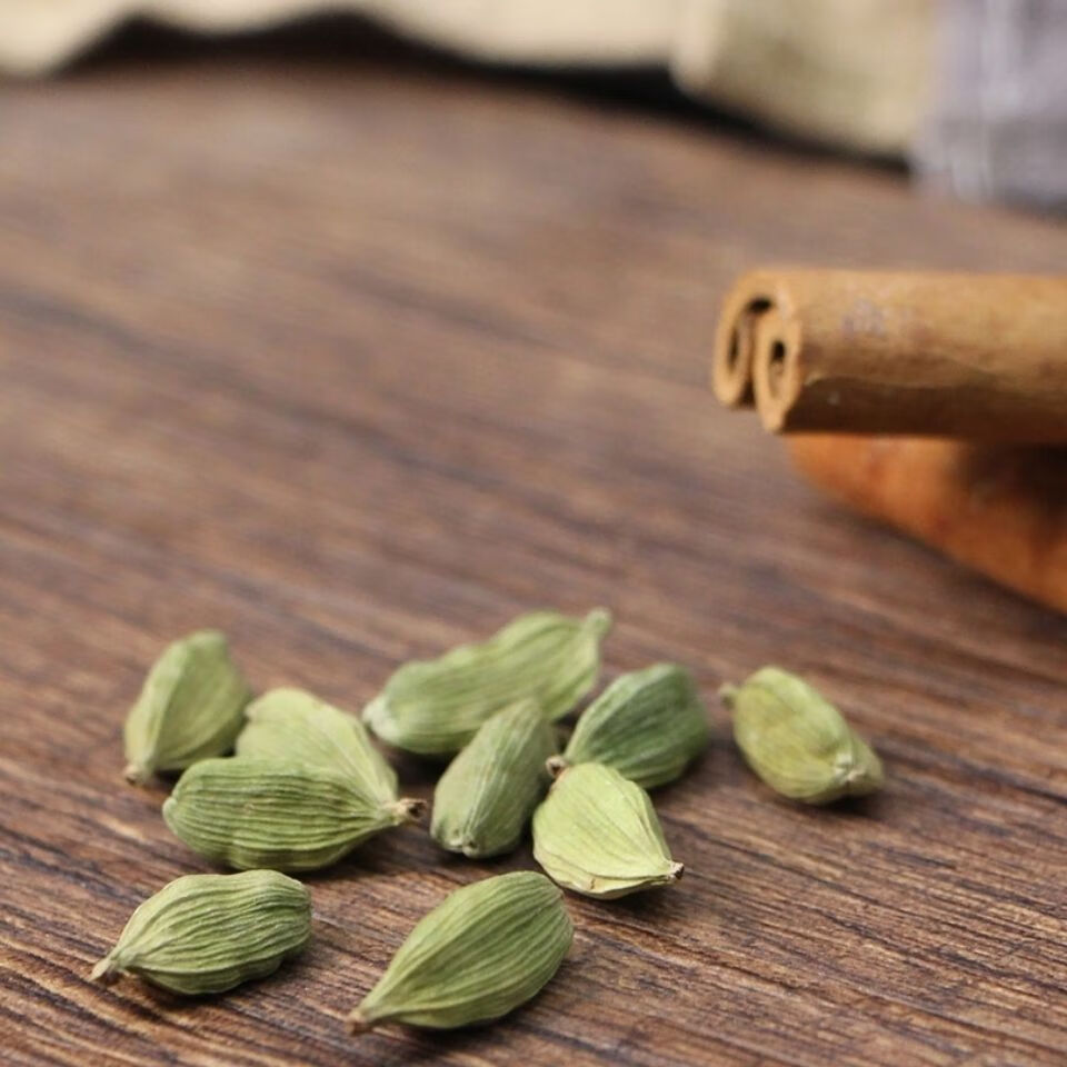 南京同仁堂绿豆蔻20克小豆蔻青砂仁豆寇奶茶红茶西餐调料官方直营精选