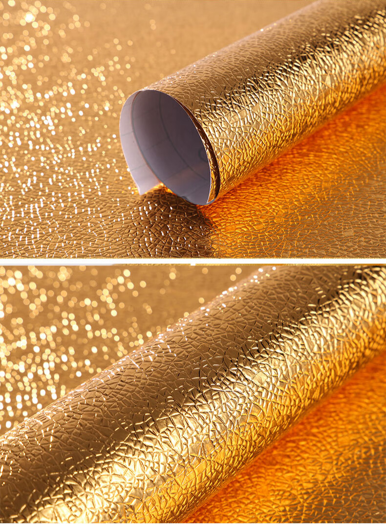 即时贴金色贴纸自粘金箔即时贴土豪金金黄色墙贴墙纸不干胶防水佛龛