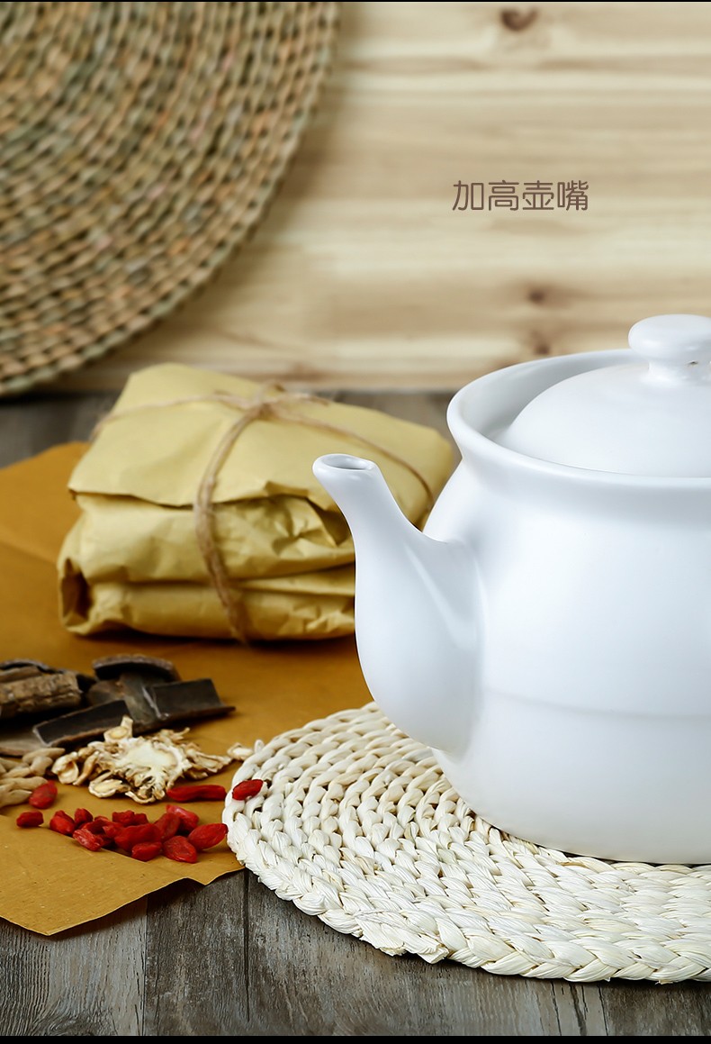 京品优选中药罐子熬药煎药砂锅炖锅家用陶瓷锅瓦罐大号锅药煲明火2100