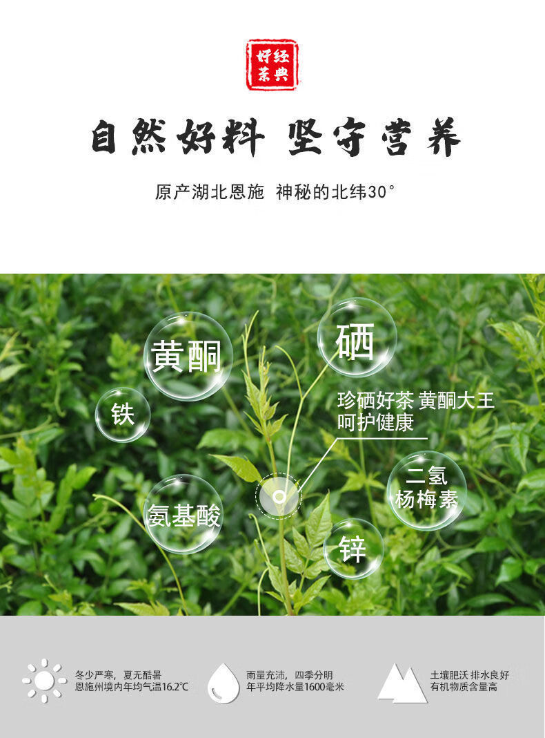 恩施藤茶特级袋装藤茶来凤莓茶湖北特级龙须茶批发土家莓茶叶100g袋装