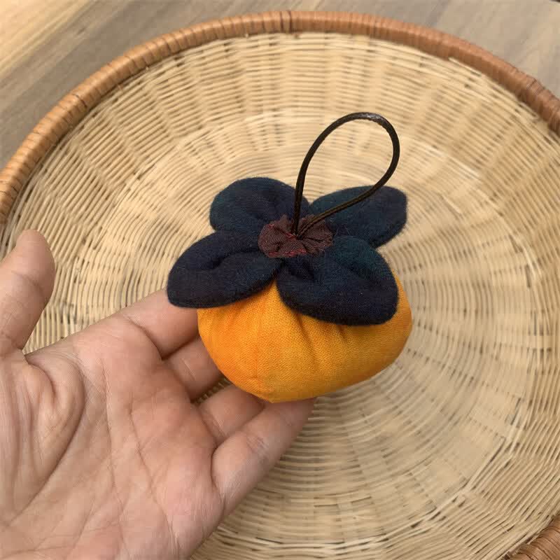 柿柿如意香包材料包柿子手工diy香囊挂件装饰重阳节茱萸香包花色柿子