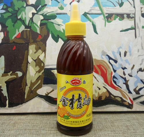潮汕特产 鮀香江南金桔油350g 橘油 果味酱酸甜 调料调味粿肉海鲜烧烤