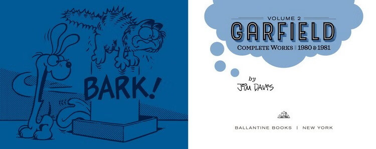 加菲貓漫畫 garfield complete works v1 v2 2冊 英文原版經典趣味