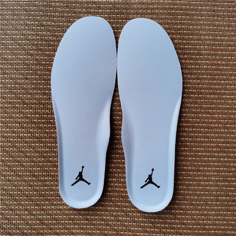 爆米花内增高防臭男女nik·e运动减震aj·1鞋垫 黑色aj白标内增高1