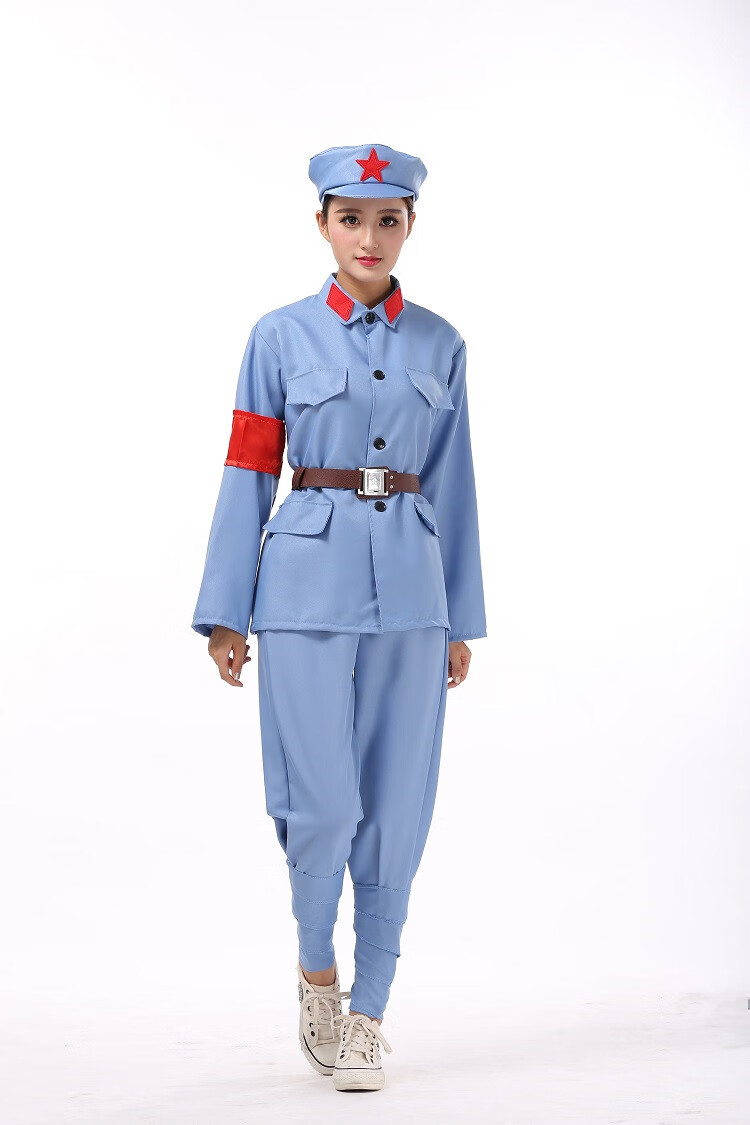 70年代服裝軍65式裝70年代八路軍老紅軍80年代表演攝影服綠色男款110