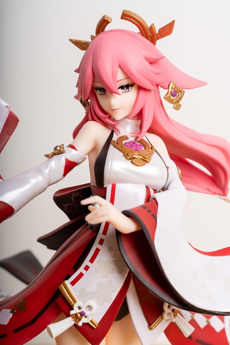 【官方直售】原神八重神子手办二次元游戏胡桃刻晴美少女模型动漫大