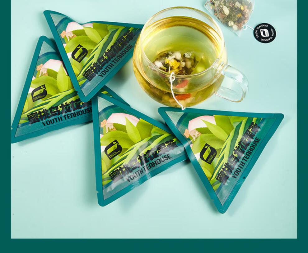 5折 花果茶蜜桃茉香玫瑰茶乌龙楠火锅贤合庄配佩花茶八宝茶 条装款