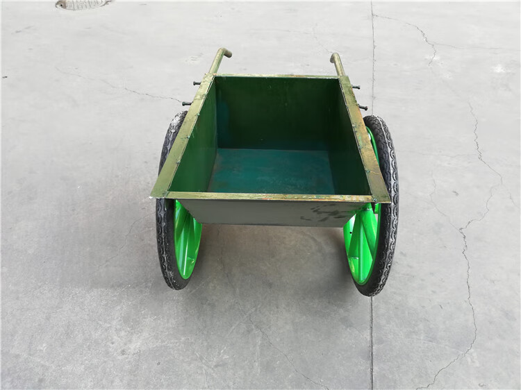 芸婷翻斗车工地用灰斗车劳动车工程手推车农用小推车砂浆车特厚大号特