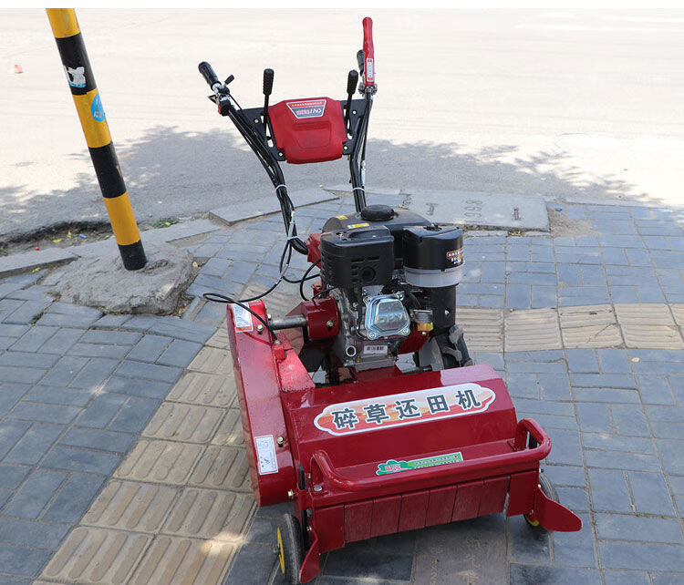 觅欧niuren 农资 新款果园碎草机新款自走式荒地汽油割草除草机秸秆