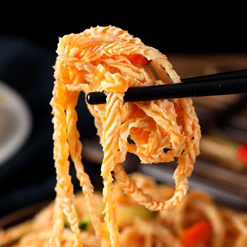 素羊肚丝豆制品干货豆腐丝腐竹丝云人造蛋白肉凉拌火锅麻辣烫特产 素