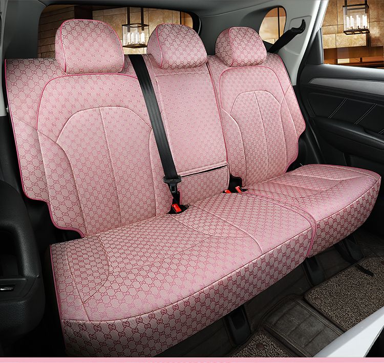 伊利布汽车座套专车专用包围座椅套定做原车座椅纹路专用布艺汽车座套