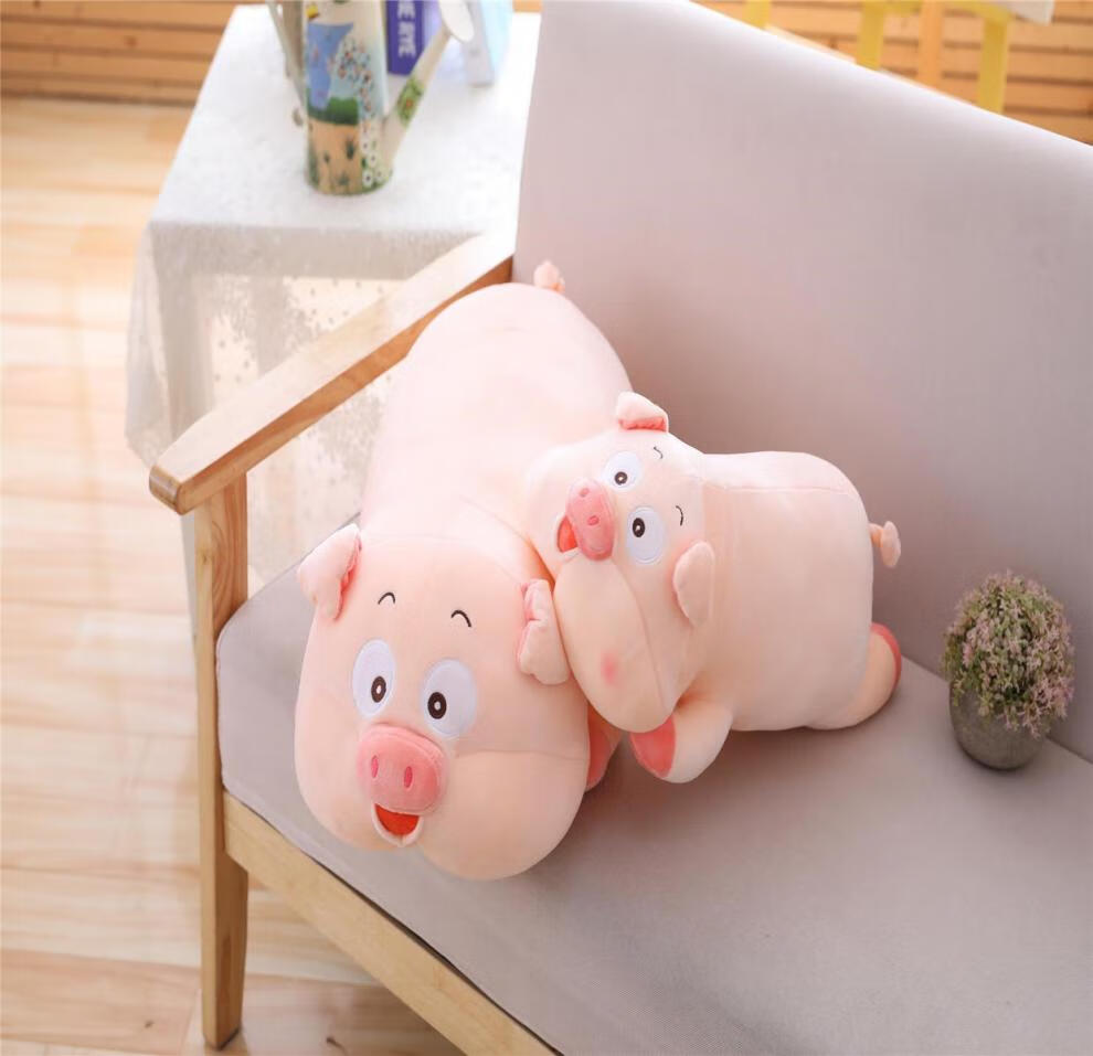 可爱皮格猪趴趴猪公仔毛绒玩具女孩猪猪玩偶布娃娃女生睡觉抱枕超软