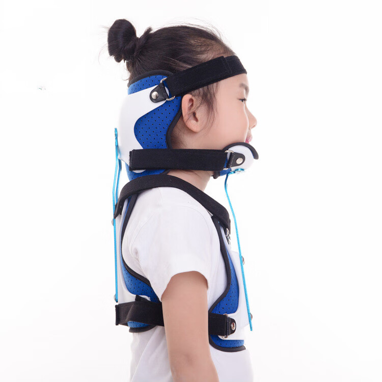 器可调节头颈胸固定支具支架颈托歪脖子矫形器颈椎牵引器术后康复支具