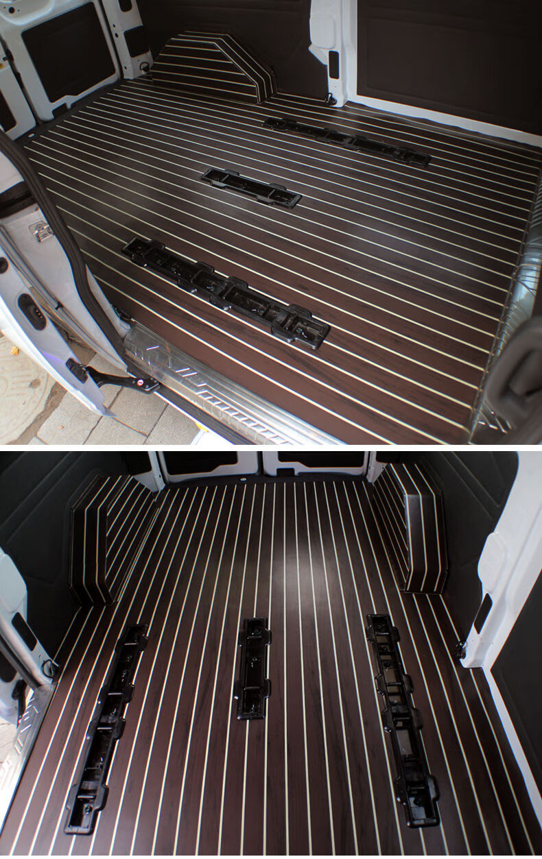 地板革 房车专用地板革 游艇改装柚木条纹塑胶pvc地板游艇地板汽车