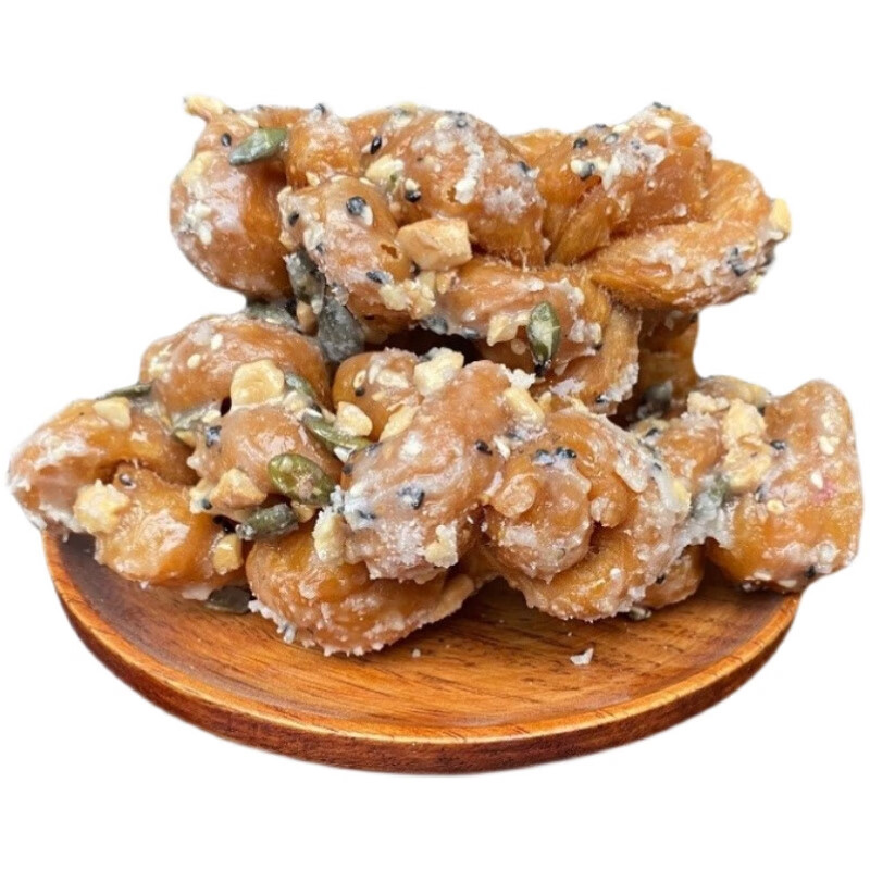 糕饼中华温州特产精品麻花传统纯手工现做酥脆葱香芝麻五仁甜味散装