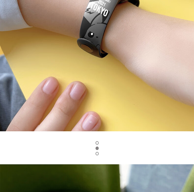 适配小米手环456腕带nfc版手腕带个性潮小米手环3表带冰川透明替换带