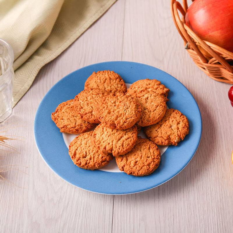 桂格quaker燕麦曲奇饼干oats cookies 休闲下午茶甜点食饼干 蜂蜜果仁