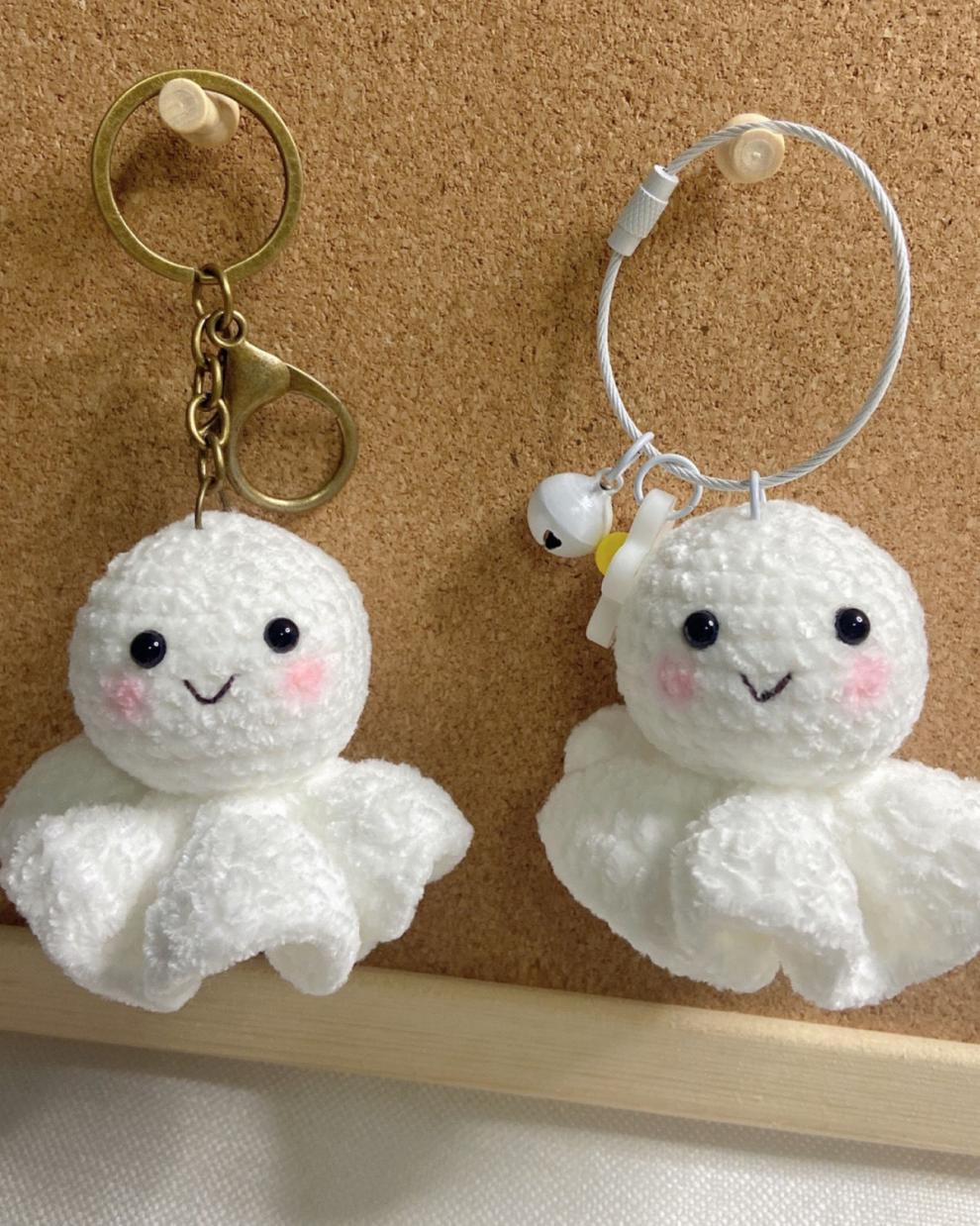 晴天娃娃钩针编织挂件装饰可爱创意挂件钥匙扣包挂件新款晴天娃娃钥匙