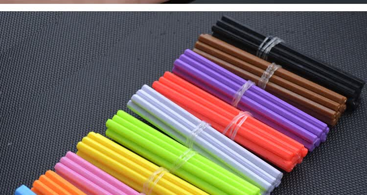 数学小棒100根 小学教具塑料10种颜色小棍一年级加粗数数棒计数棒 100