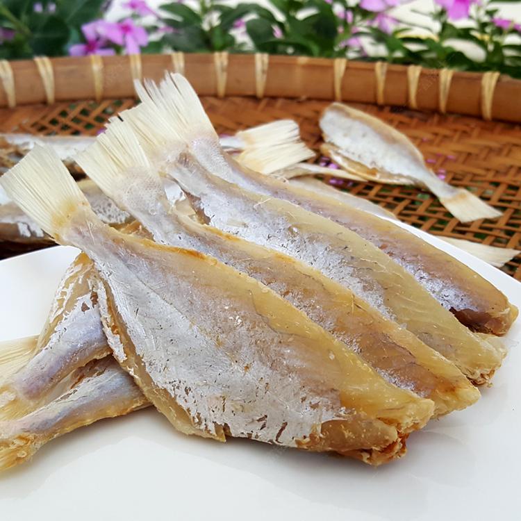 自晒剥皮鱼干 咸鱼干 扒皮鱼干 海鱼干小鱼干货 海鲜特产500g 富铭士