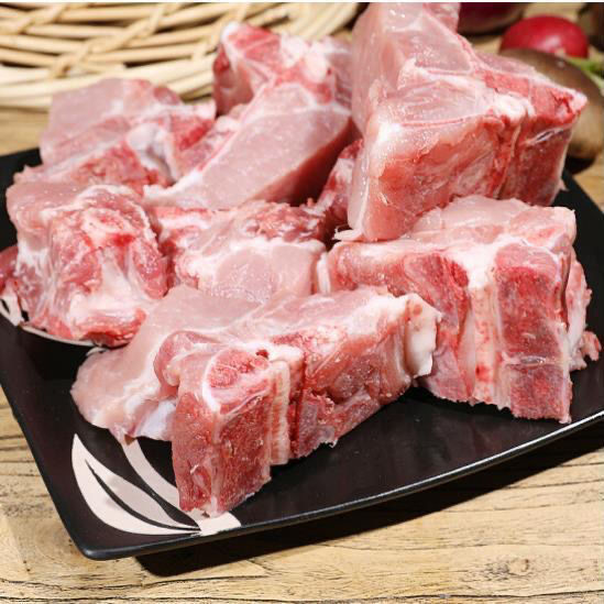 猪脊骨新鲜速冻猪龙骨黑土猪生鲜 帕雅尔克 沂蒙山黑土猪精选龙骨5斤