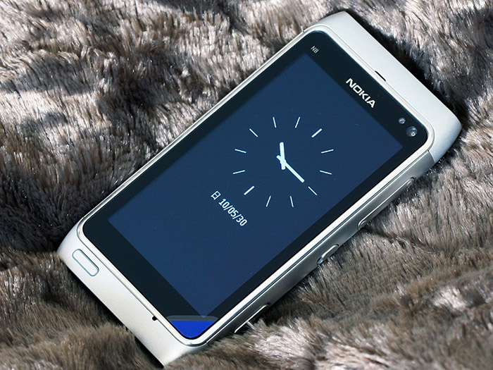 nokia/诺基亚 n8经典老人学生1200w像素16gb内存移动联通 蓝色 16gb