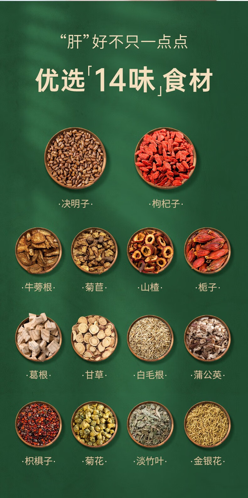 益甘茶丁西素巨益甘肝膏菊花决明子葛根枸杞牛蒡根金