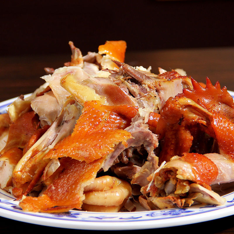 桶子鸡正宗夏邑胡桥麻椒鸡手撕鸡清真熟食真空包装河南特产名吃 500g