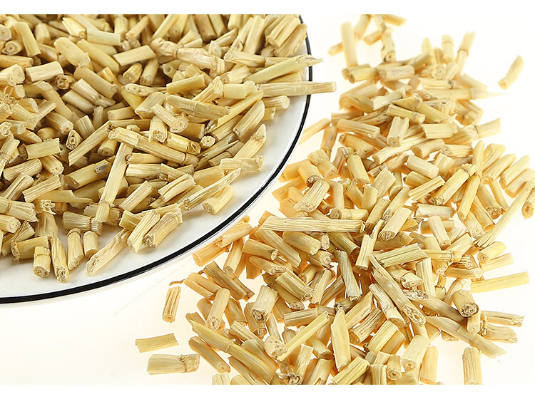 筱木屋 白矛根野生白毛根中药材白茅根500g克茅草根茶白茅根干中草药