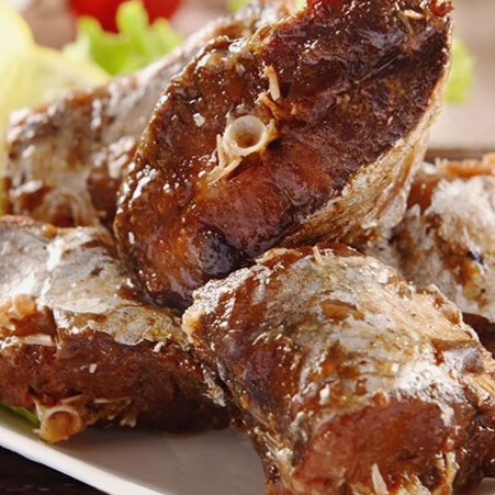 五香鳕鱼100g五香熟鳕鱼鱼肉熟食辅食开袋即食健身饱腹100g