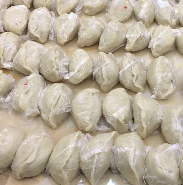 河源风味小吃 紫金特产 客家萝卜粄8个 每日新鲜出炉 辣萝卜粄【图片