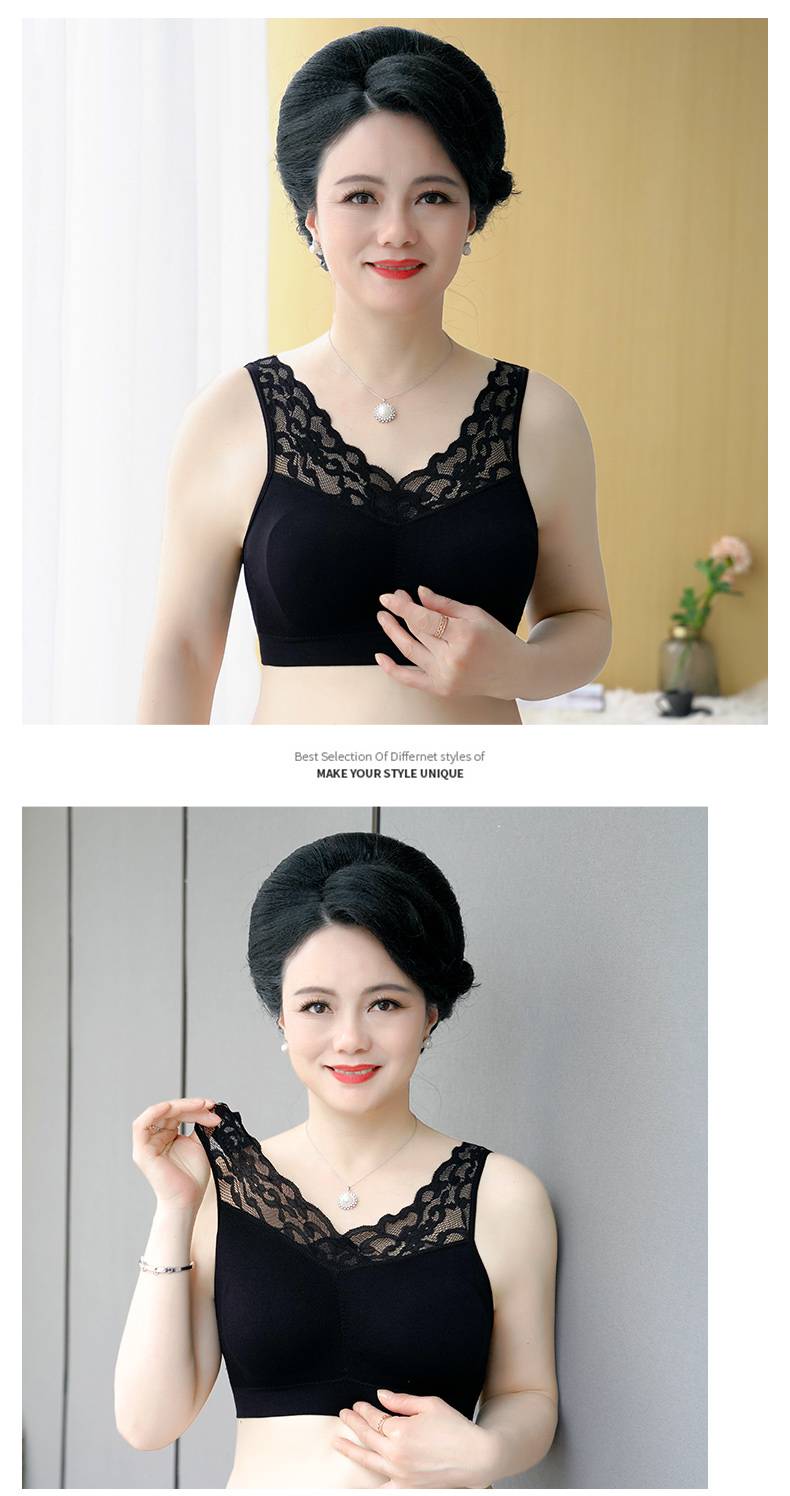 女无钢圈式婆婆纹胸衣法国聚拢胸罩聚扰升级版06藏青06卡其l120140斤