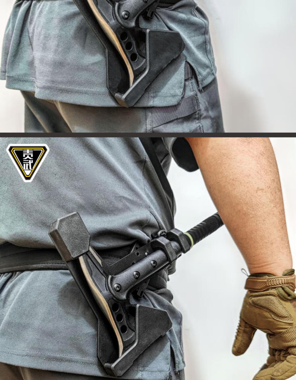 战术斧户外刃战术斧头防身生存装备战斧应急工具劈柴营地工兵斧 原厂