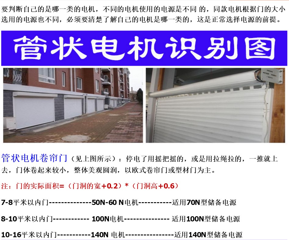 適用於220v管狀電機140n庫門捲簾門鏈條備用儲備電源電瓶ups鏈條捲簾