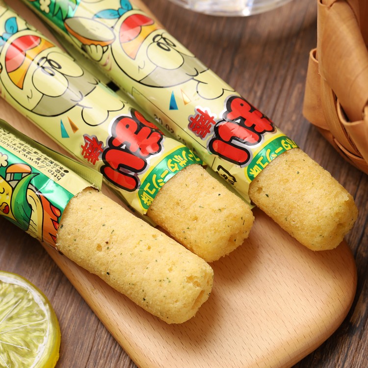 日本进口零食 yaokin叮当猫哆啦a梦玉米棒粟米条能量美味棒30根入