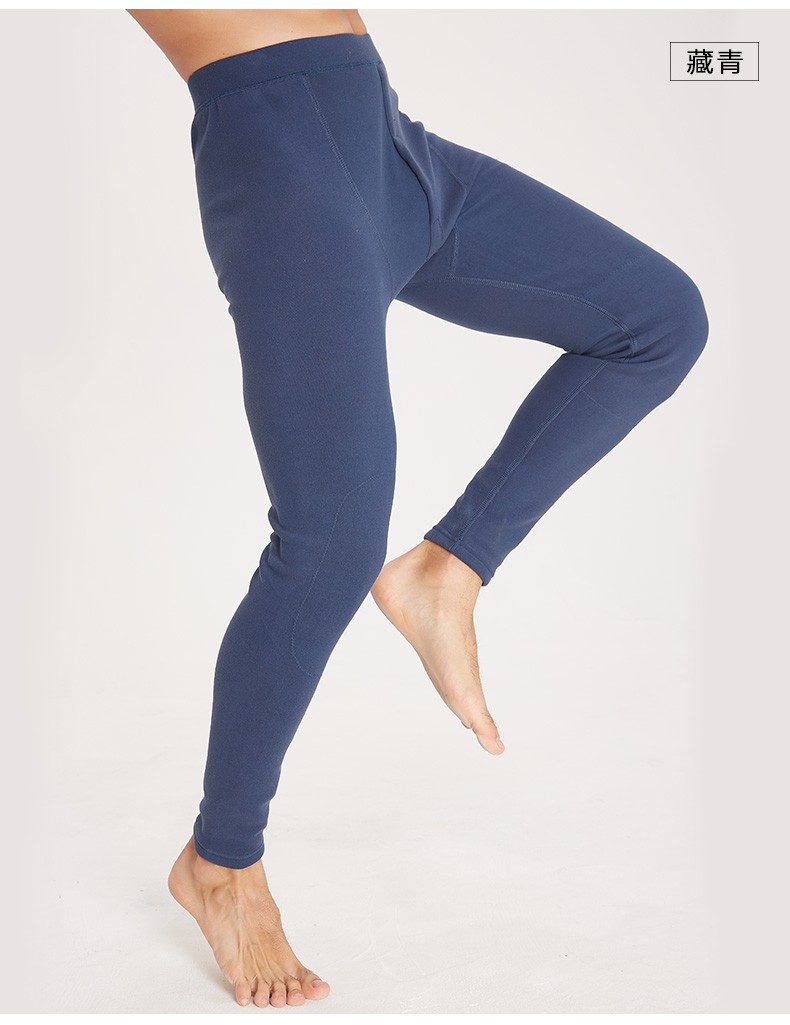 猫人miiow男士保暖裤男加绒加厚秋裤男冬季棉裤中老年护膝含羊毛裤