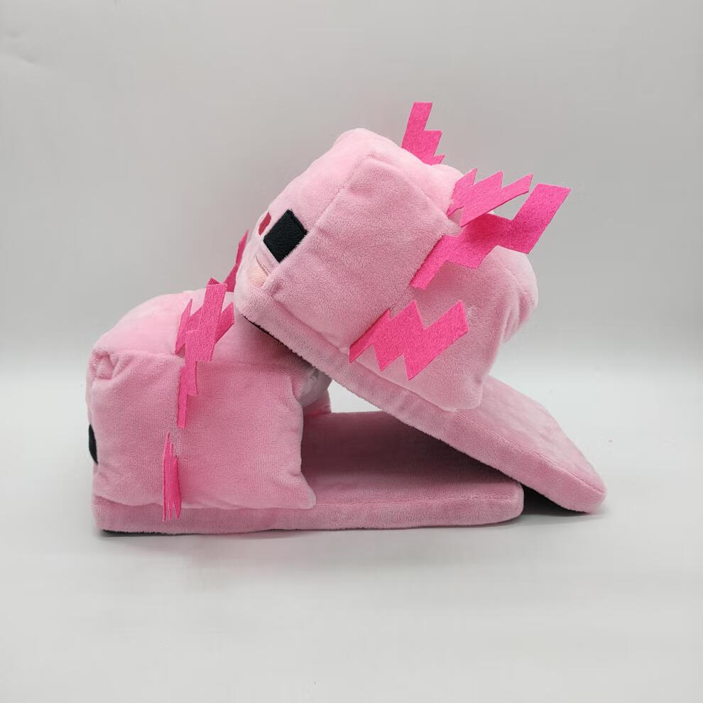 跨境新品axolotlplush毛绒玩具小蝾螈公仔周边支持闪电玩偶生日礼物