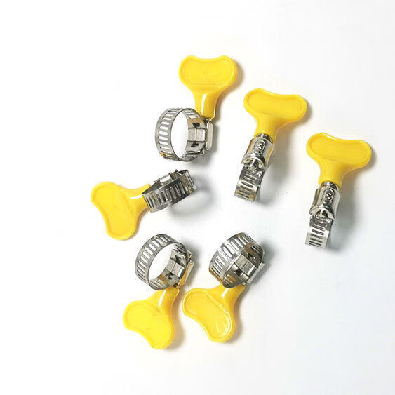 syezyo304不锈钢手柄式喉箍手拧抱箍卡箍管箍水管煤气管洗衣机管卡管