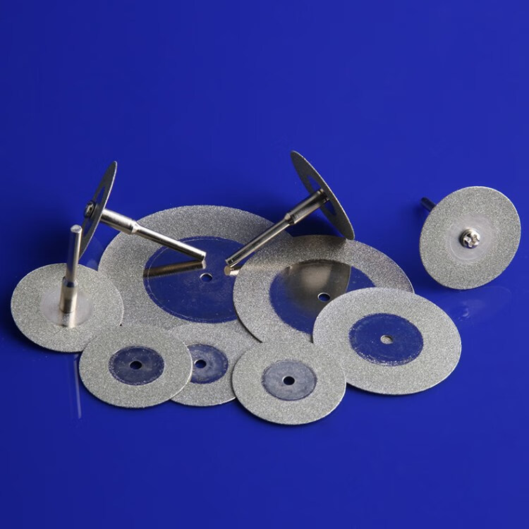 金钢电钻小型玉石切割锯片砂轮片据片磨砂电磨机大理石手砂轮22mm10片