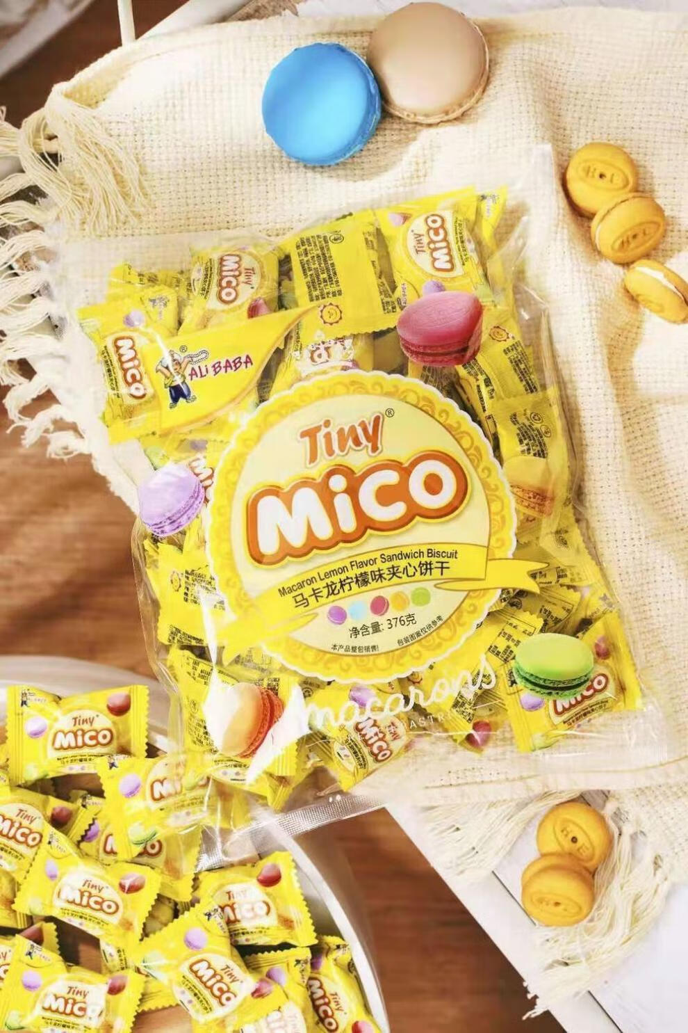 mico迷你小黑饼奥利奥口味奶油巧克力夹心饼干网红零食代餐饼干糕点